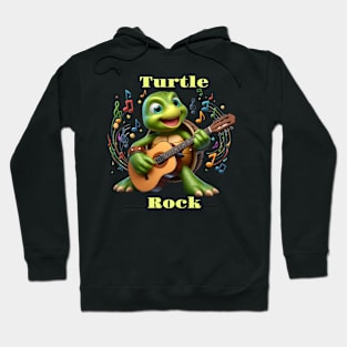 Groovy Turtle Jamming Out Hoodie